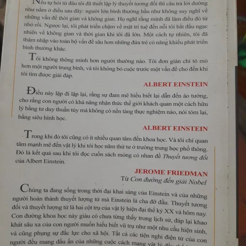 Albert Einstein - THUYẾT TƯƠNG ĐỐI HẸP và RỘNG (viết cho đại chúng) 707218