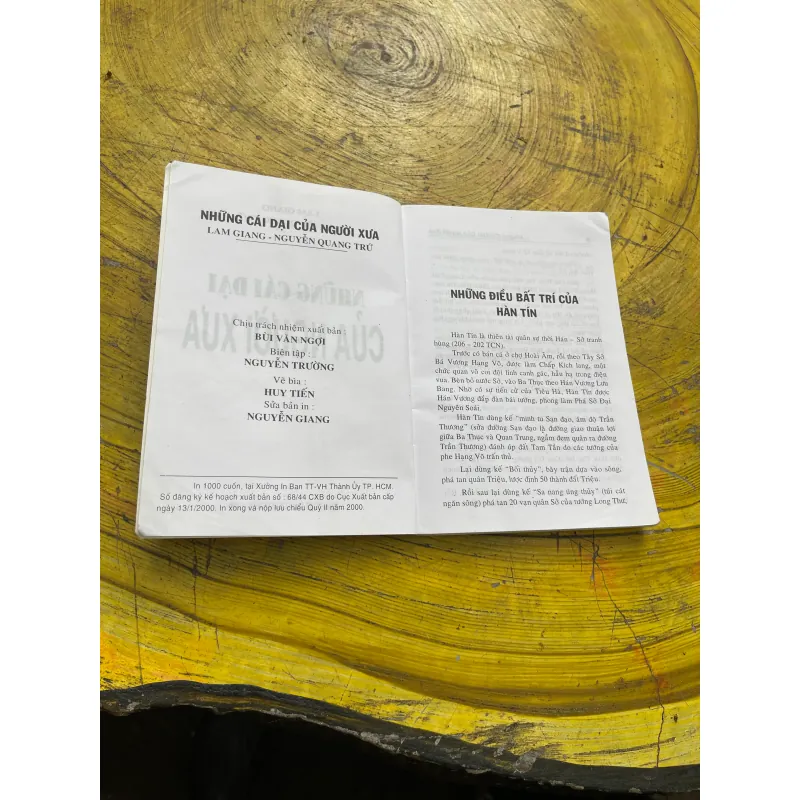 NHỮNG CÁI DẠI CỦA NGƯỜI XƯA- LAM GIANG-NGUYỄN QUANG TRỨ 723094