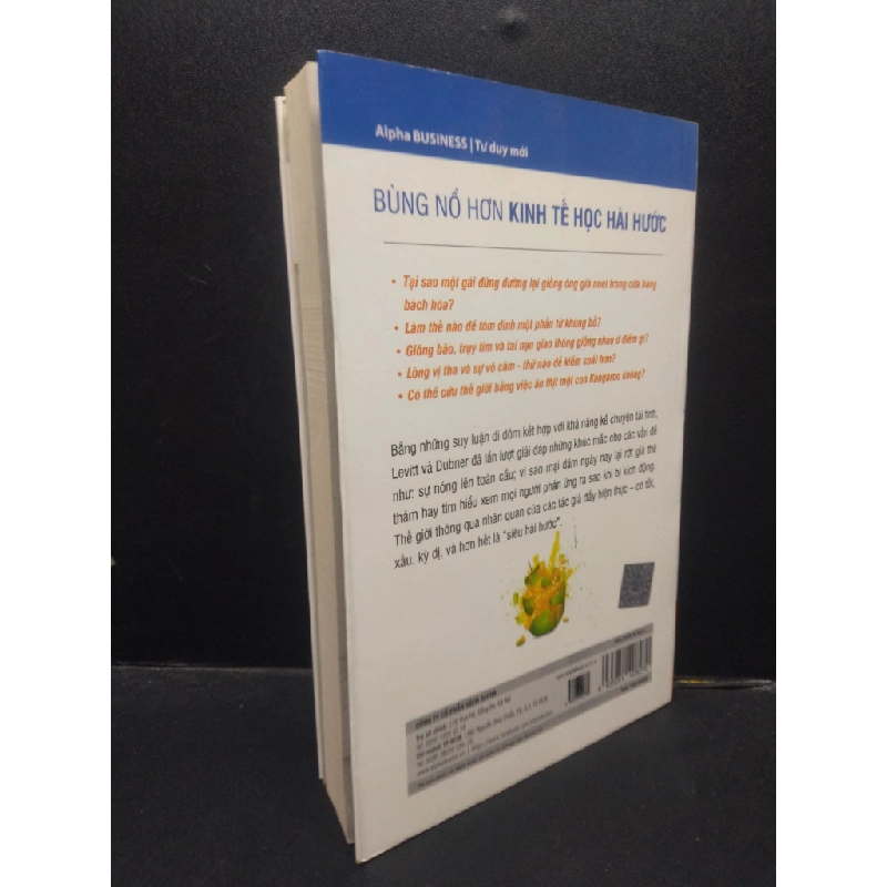 [Phiên Chợ Sách Cũ] Siêu Kinh Tế Học Hài Hước Steven D. Levitt & Stephen J. Dubner 2303 419201