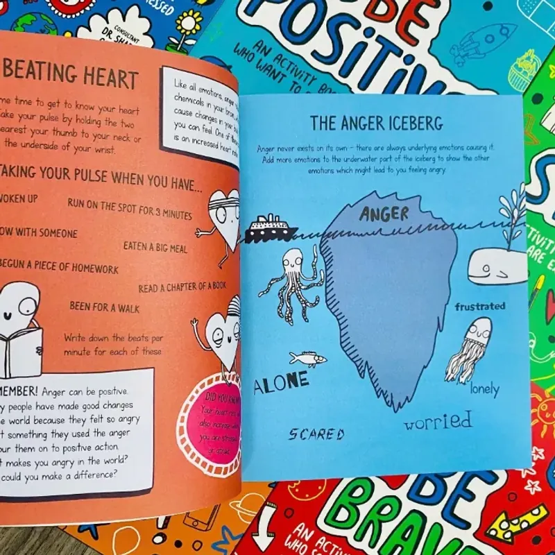 Sách - Mindful kids 6 books, Bộ 6 cuốn Activity Book 1033210