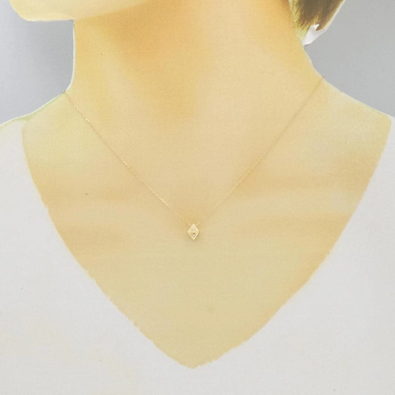 K18YG Dây chuyền kim cương 0.02CT - Hàng hiệu Chính hãng 862756