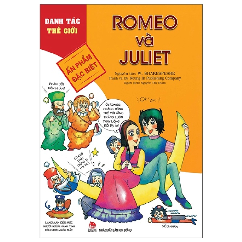 Danh Tác Thế Giới - Romeo Và Juliet - Neung In Publishing Company, W. Shakespear (Mới 100%) Truyện thiếu nhi, NXB Kim Đồng - SÁCH ĐẠI HỌC 480555