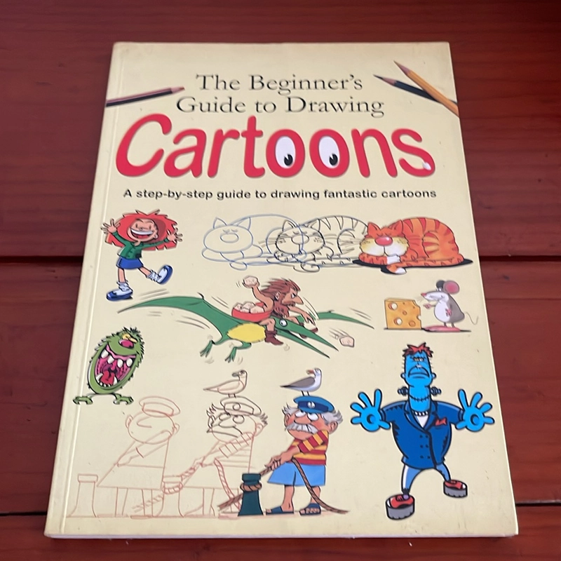 PICTURE BOOK The beginner’s guide to drawing cartoons 536006