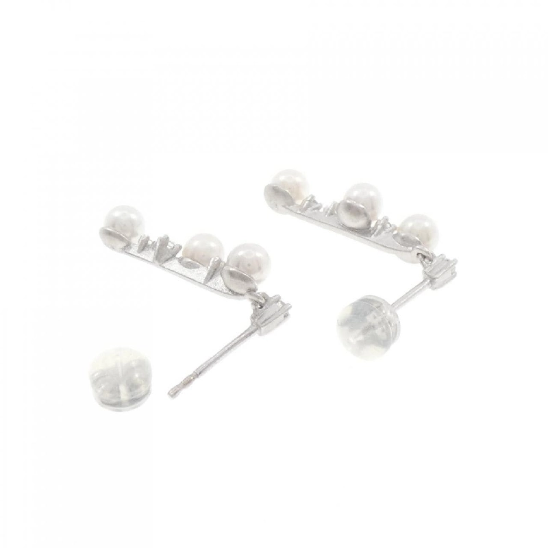 585WG/K14WG Bông tai ngọc trai Akoya - Hàng hiệu Authentic 876117