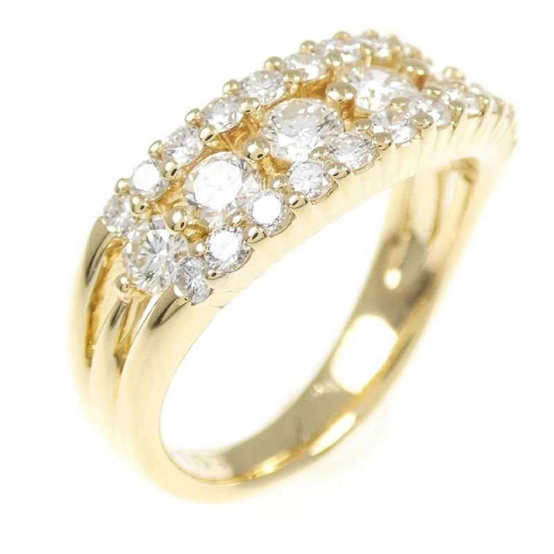 Nhẫn kim cương K18YG 1.07CT - Hàng hiệu chính hãng 856829