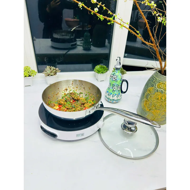 🍳 Chảo inox 304 lòng sâu Kalite KWP2501 – Chống dính đỉnh cao, xào nấu cực đã! 🔥 740361