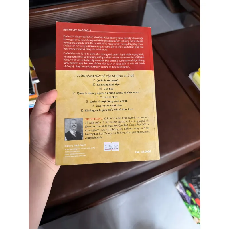 NHÀ QUẢN LÝ TÀI BA – BRILLIANT MANAGER (Nic Peeling) - K4 1024848