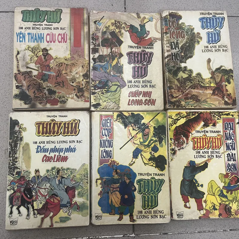 TRUYỆN TRANH THUỶ HỬ 622029