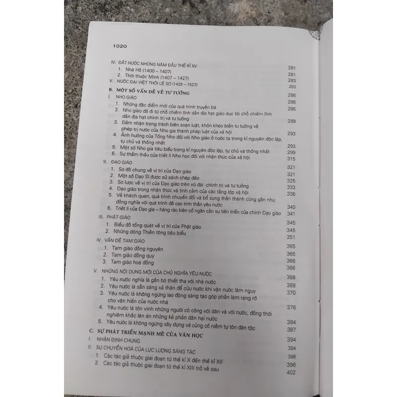 Tiến trình văn hóa Việt Nam từ khởi thủy đến thế kỷ XIX 1020969