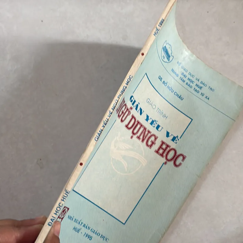 Giáo trình giản yếu về ngữ dụng học - Đỗ Hữu Châu - 1995s 801071