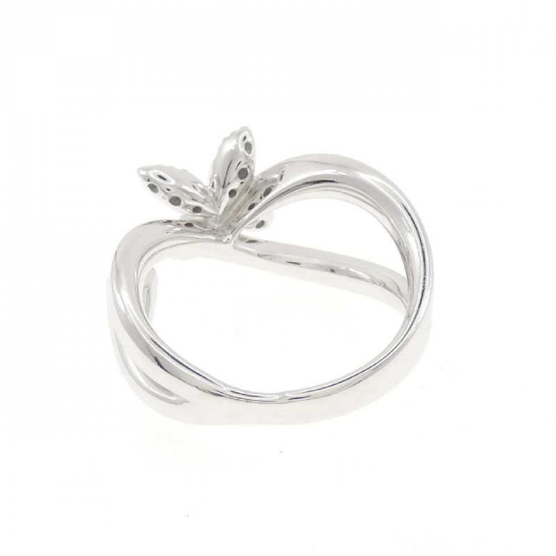 Nhẫn kim cương hoa K18WG 0.16CT 673320