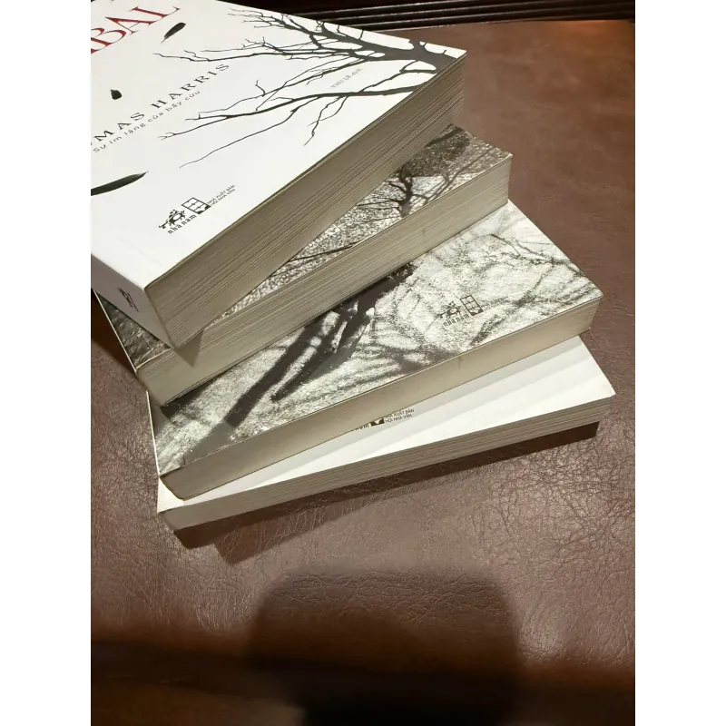 COMBO 4 SÁCH HANNIBAL – THOMAS HARRIS (FULL SERIES KINH ĐIỂN)- K6 1035683