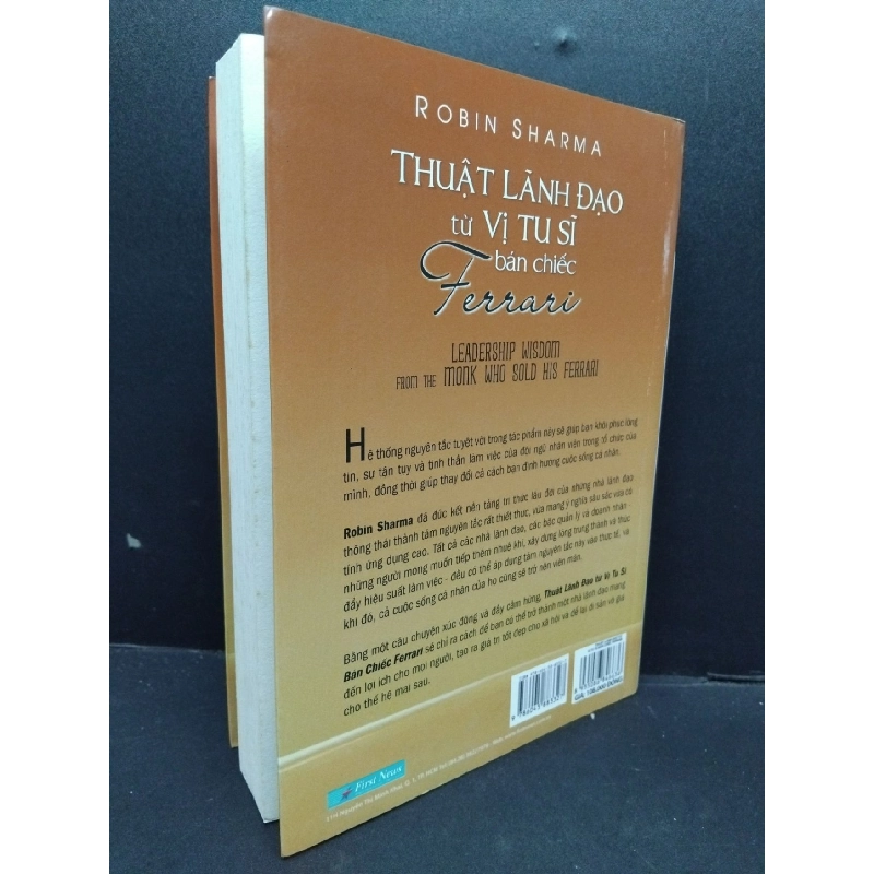 Thuật lãnh đạo từ vị tu sĩ bán chiếc Ferrari mới 70% ố vàng 2018 HCM1410 Robin Sharma QUẢN TRỊ 924109