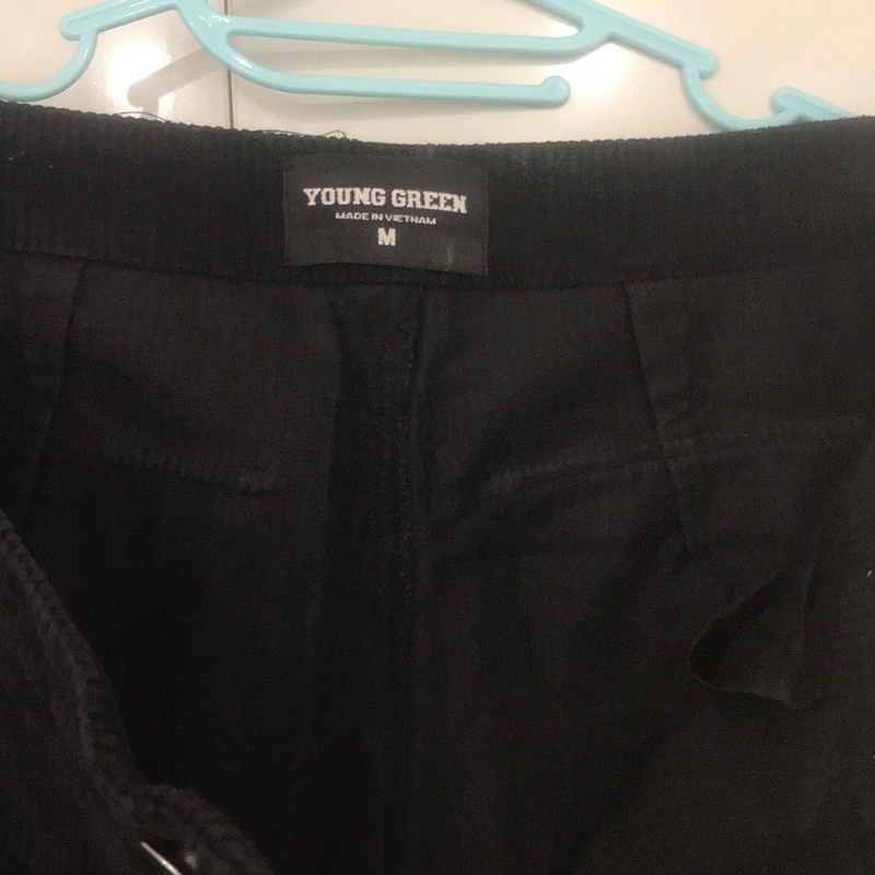 Quần túi hộp jogger Young green 445916