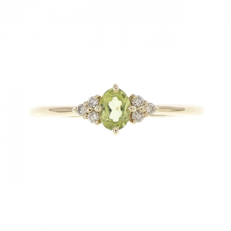 K10YG Peridot Ring - Hàng hiệu Authentic 853064