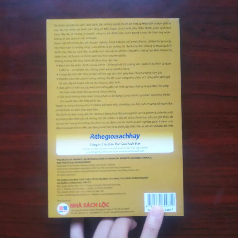 [Sách Tài Chính Đầu Tư] Tài Chính Căn Bản - Quản Lý Danh Mục Đầu Tư (Pamela Drake) 925480