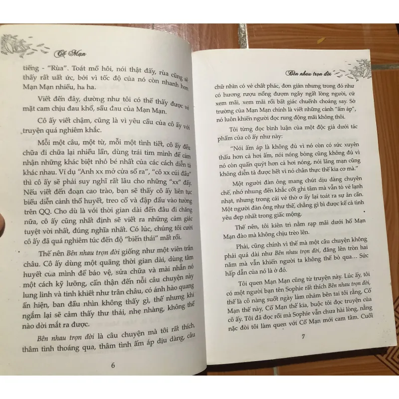 Tiểu thuyết ngôn tình - Bên Nhau Trọn Đời - Cố Mạn 713931