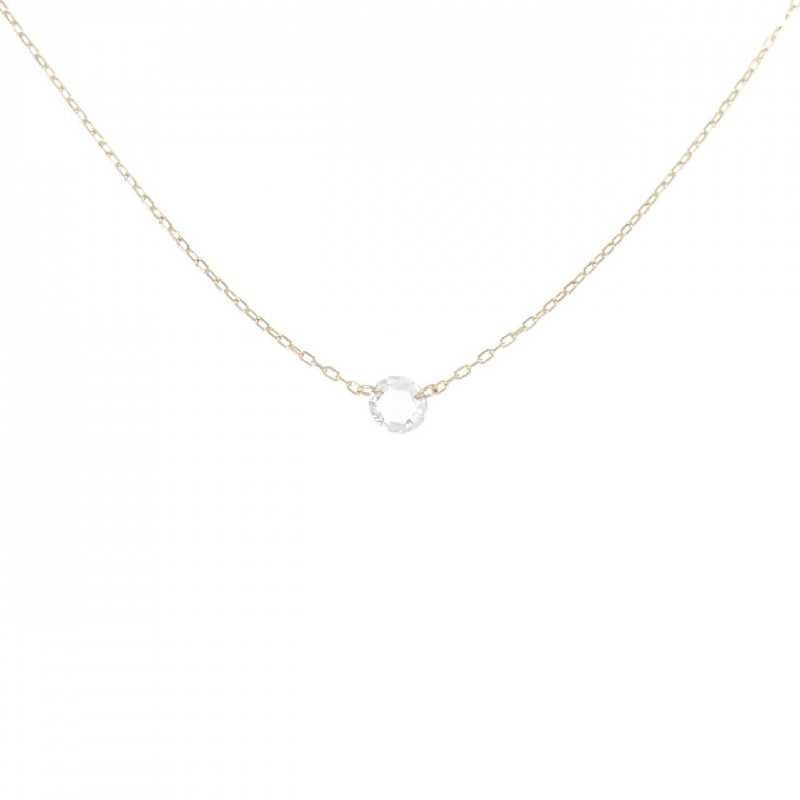 K18PG Dây chuyền kim cương 0.09CT - Hàng hiệu Chính hãng 861444