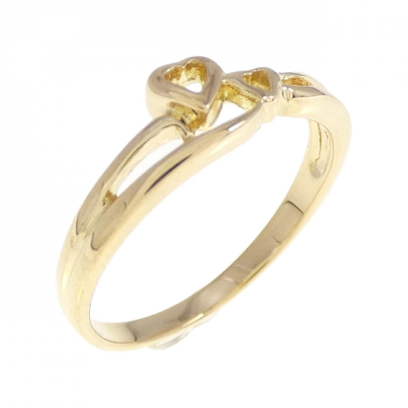 Nhẫn hình trái tim K18YG 671024