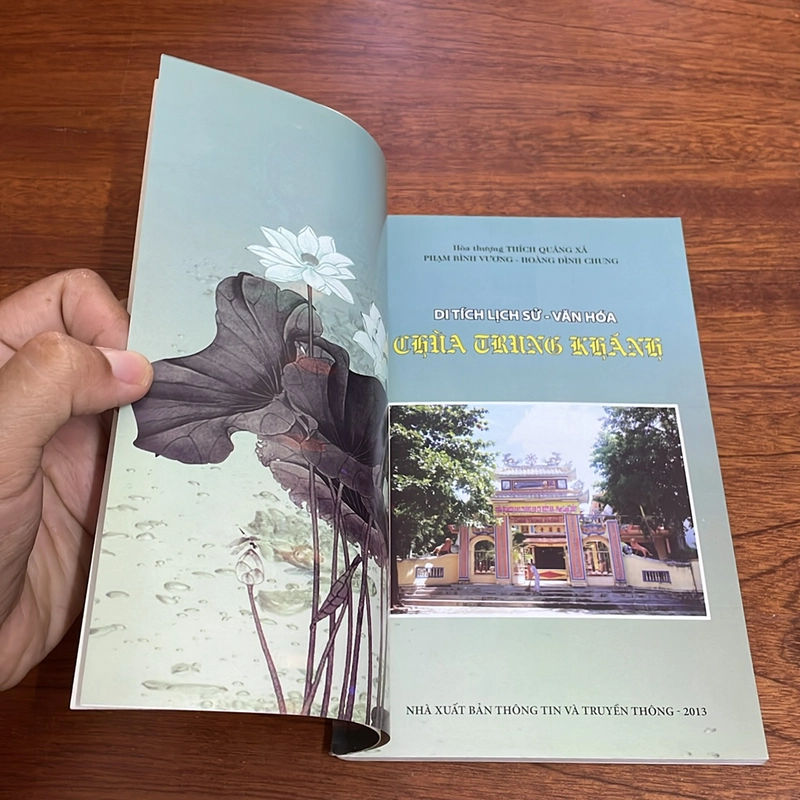 II Tựa sách: Di Tích Lịch Sử, Văn Hoá - Chùa Trung Khánh - 2013 505723