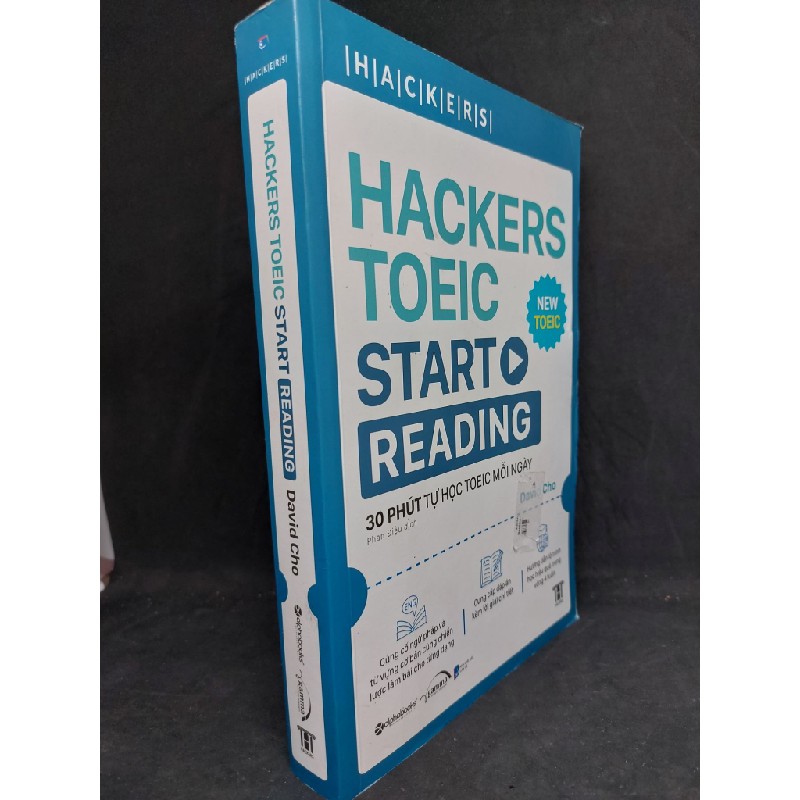 Hackers Toeic Start Reading David Cho mới 90% 2020 HCM0607 36009