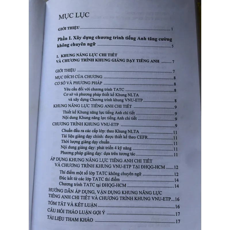 Xây dựng và triển khai chương trình tiếng Anh tăng cường không chuyên ngữ 708080