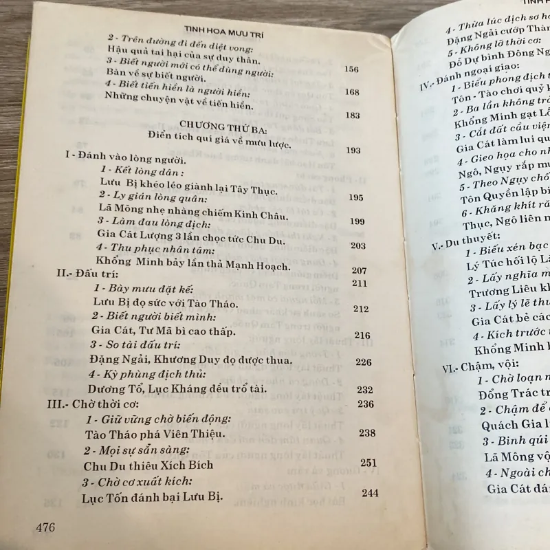 TINH HOA MƯU TRÍ TRONG TAM QUỐC (XB 1996) 753179