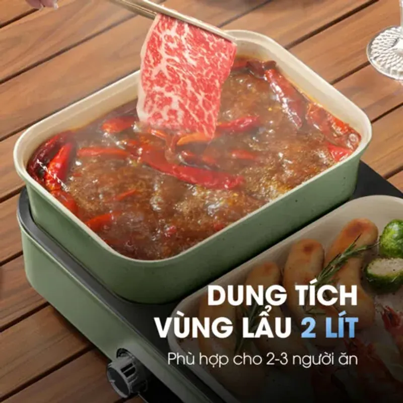 2️⃣ Kalite KLG333 🍲 vừa nướng vừa lẩu – tiệc tại gia chuẩn nhà hàng 723231