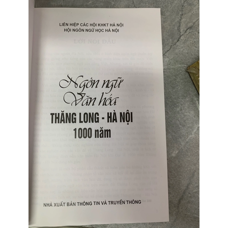 Ngôn ngữ văn hóa Thăng Long - Hà Nội 1000 năm  295857