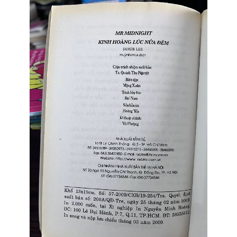 Mr. Midnight #10: Kinh Hoàng Lúc Nửa Đêm - James Lee 936200