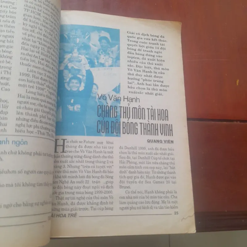 TÀI HOA TRẺ số 114 ngày 25.5.2000 930984