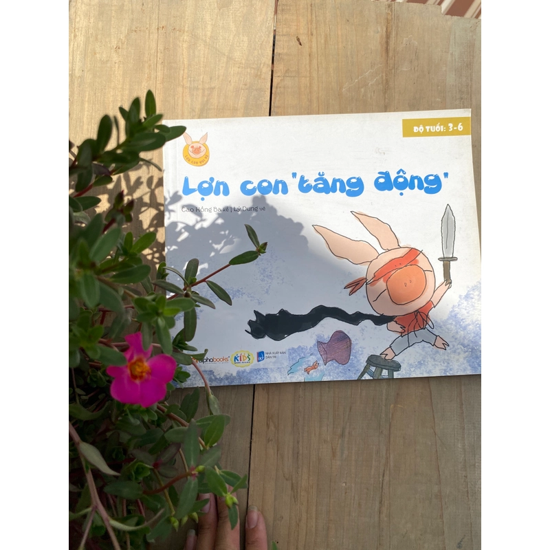 TRUYỆN TRANH CHO THIẾU NHI “LỢN CON TĂNG ĐỘNG”,  “LỢN CON VÀ CON MUỖI”*Tặng quà 0Đ 549278