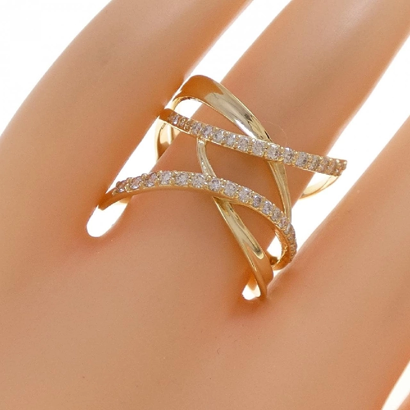 Nhẫn kim cương K18YG 0.40CT - Hàng hiệu Authentic 848127