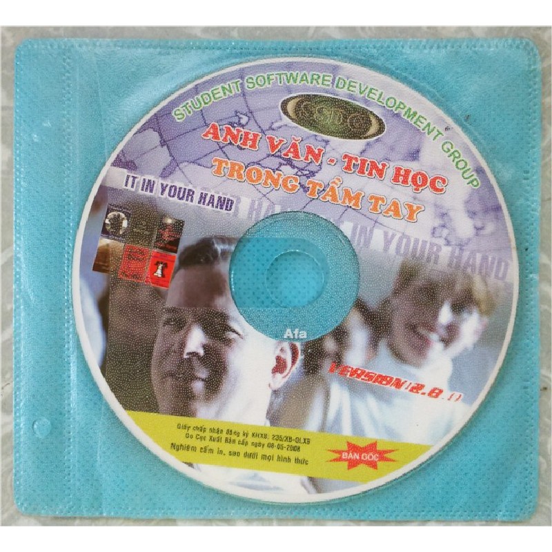 Đĩa CD Anh văn - Tin học trong tầm tay 12839