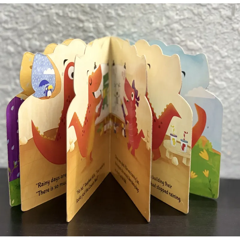 Board book DINO’S RAINY DAY – CÙNG KHỦNG LONG NHỎ VUI CHƠI NGÀY MƯA! 927627