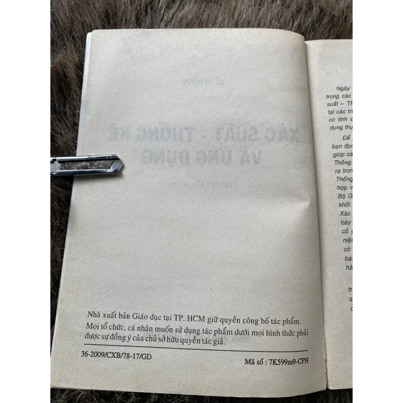 Xác suất thống kê và ứng dụng (Lê Sĩ Đồng) 265 trang 604443