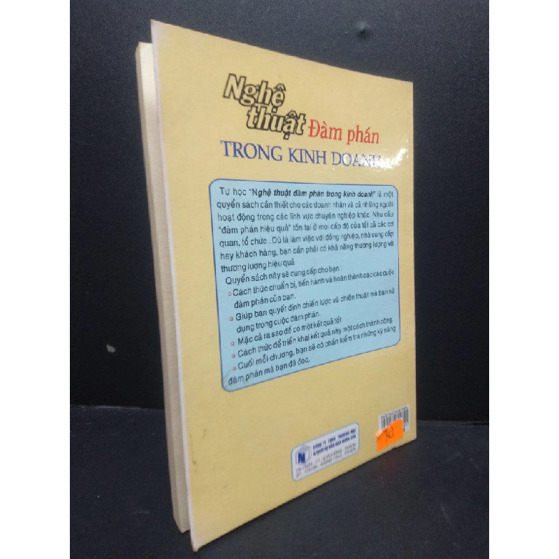 [Phiên Chợ Sách Cũ] Nghệ thuật đàm phán trong kinh doanh Phil Baguley 2004 2303 421092