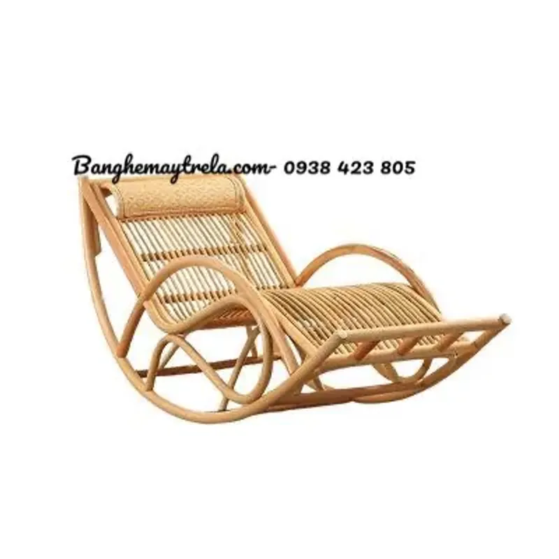 Ghế thư giãn bập bênh 100% mây tự nhiên 718233