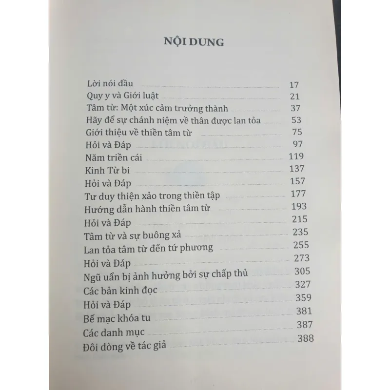 Tu Dưỡng Tâm Từ Bằng Thiền Chánh Niệm 696881