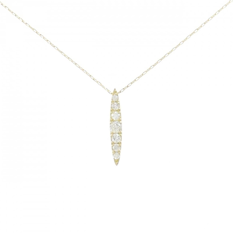 K18YG Dây chuyền kim cương 0.15CT - Hàng hiệu Chính hãng 865296