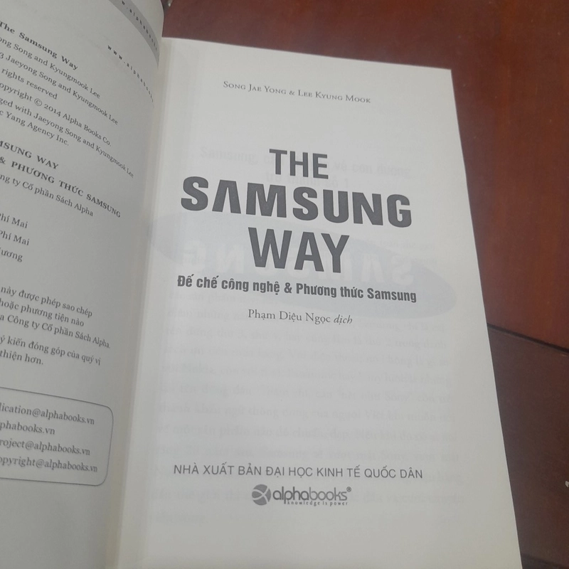 THE SAMSUNG WAY, Đế chế công nghệ & Phương thức Samsung 530430