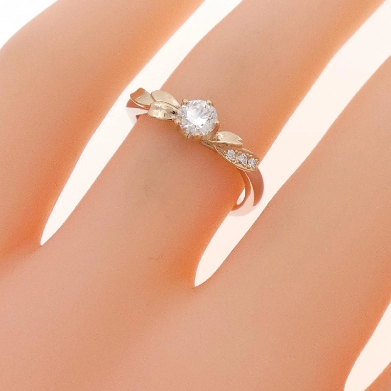 Nhẫn kim cương PT950/K18PG 0.250CT F VS1 3EXT H＆C - Hàng hiệu Chính hãng 874136