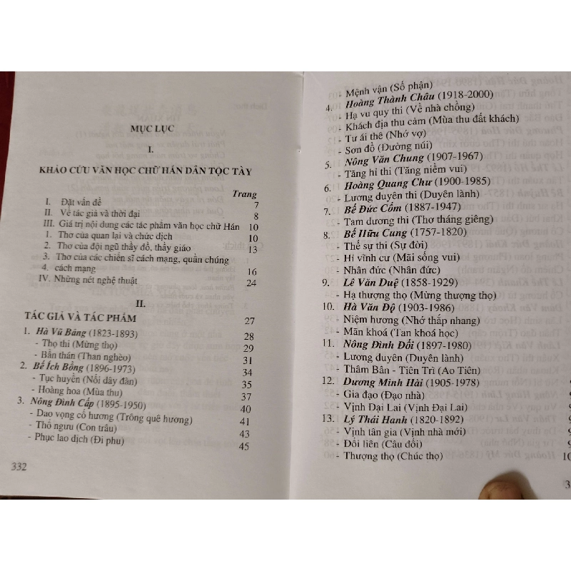 VĂN CHỮ HÁN DÂN TỘC TÀY - TRIỀU ÂN - 2007 - 337 trang ANTQ2308 VĂN HỌC 919758