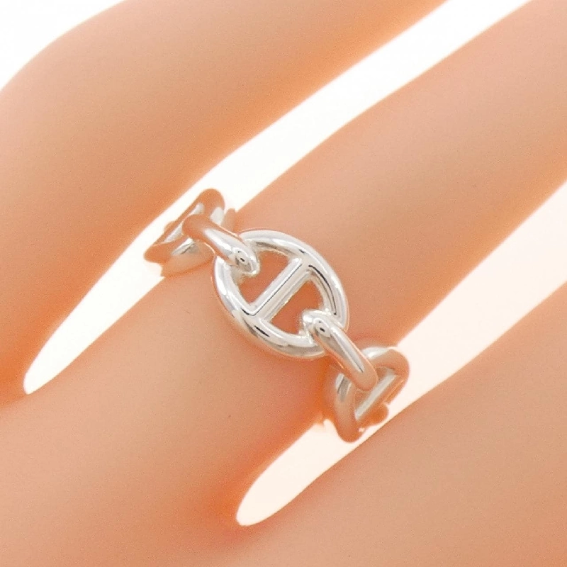 Nhẫn Hermès Chaine d'Ancre - Hàng hiệu Authentic 837350