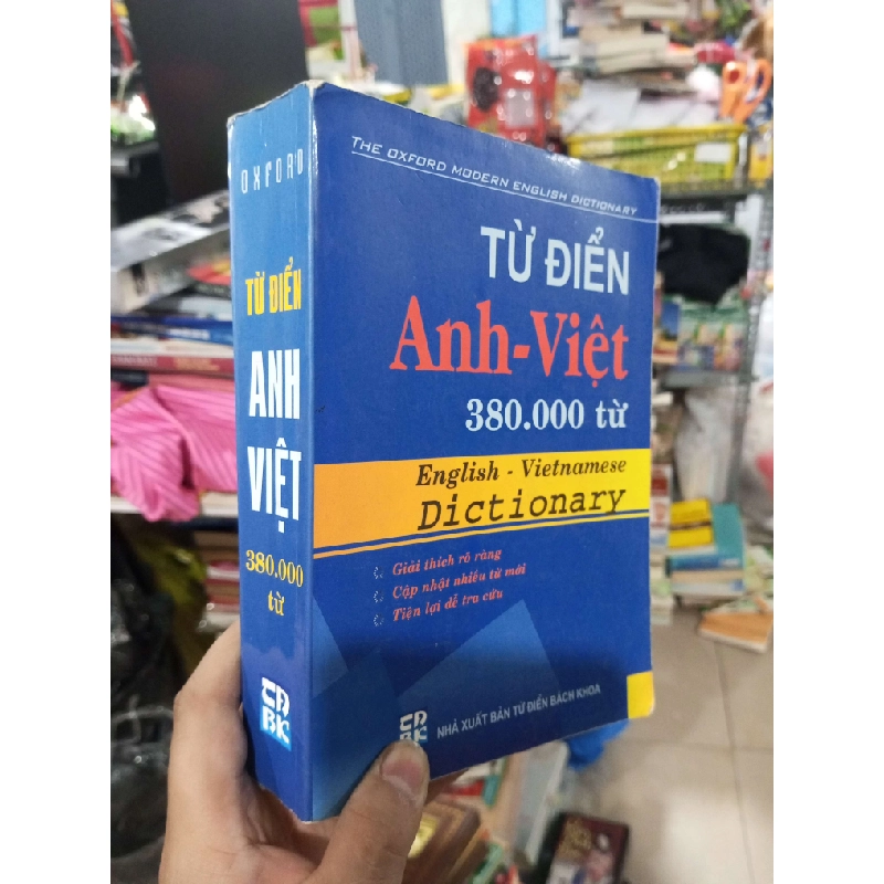 Từ Điển Anh - Việt 380.000 từ - The Oxford Modern English Dictionary 2011 mới 80% ố Sách tự học tiếng Anh HCM1004 1007604
