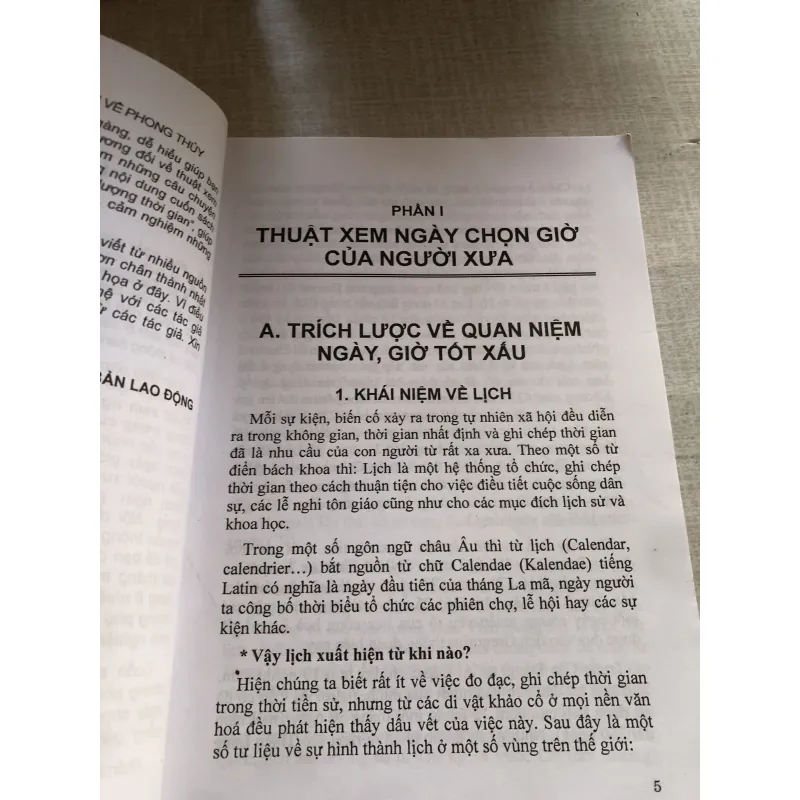 Thuật xem ngày chọn giờ của người xưa 782855