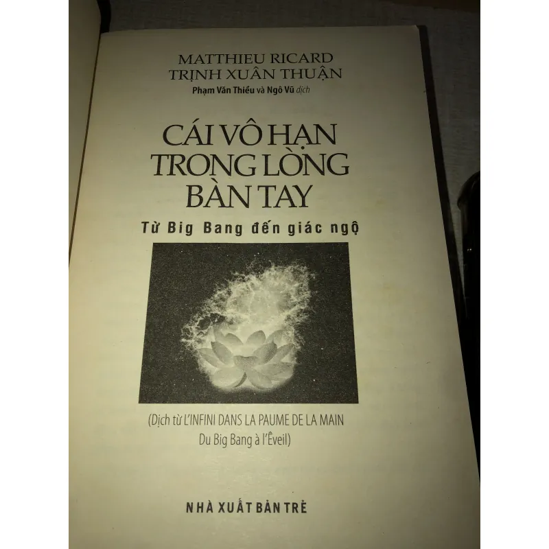 Cái vô hạn trong lòng bàn tay từ big bang đến giác ngộ  994851