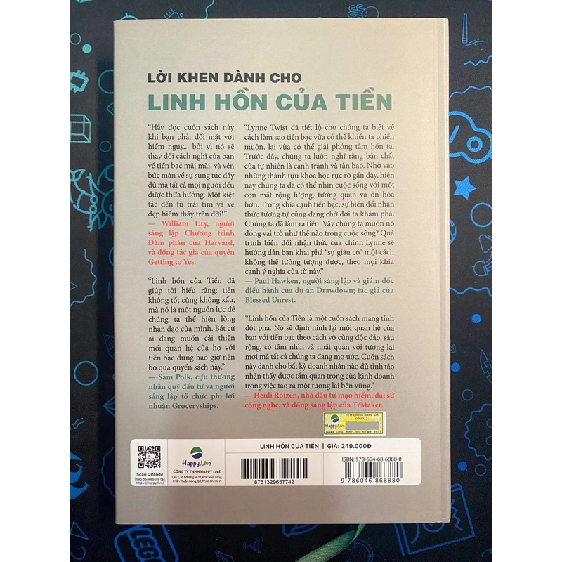 Linh Hồn Của Tiền - The Soul Of Money - Lynne Twist - Mới 366148