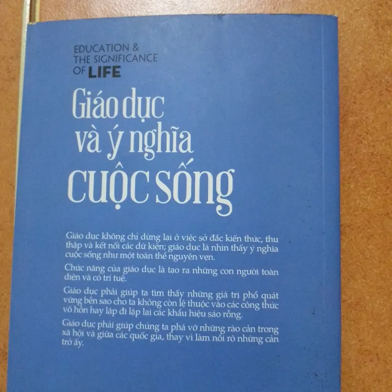 Giáo dục và ý nghĩa cuộc sống 746753