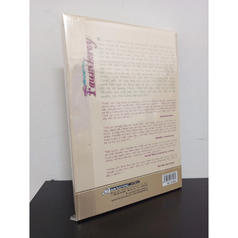 Tiểu Lãnh Chúa Fauntleroy - Frances Hodgson Burnett Mới 95% HCM.ASB0103 913181